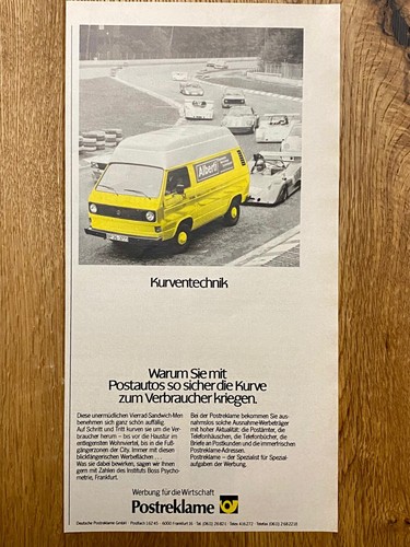 Postreklame bus bulli - t3,