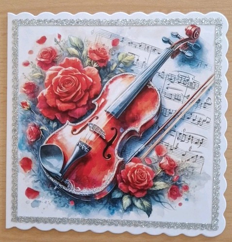 Grusskarte rosen mit - 3d-grusskarte, °rosen