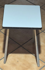 DDR Hocker Sprelacart mit Alu Gestell - Camping, Küche, Fabrik Vintage 70er