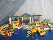 v EXTRAS  3240 3243 ZOO Tierpark Auto 2 Anhänger Tiere Figuren  Playmobil 6490