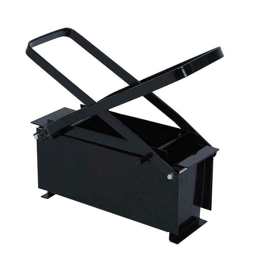 Papierbrikettpresse aus stahl - aus,