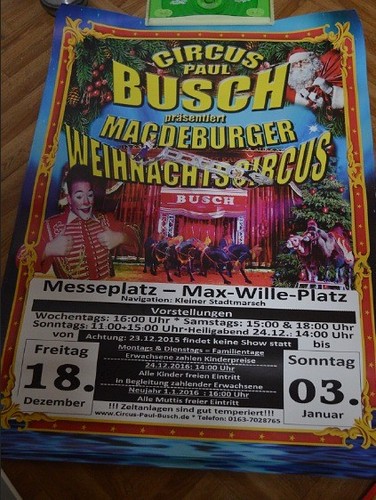 Circus plakat magdeburger - a1,