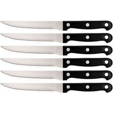 6x Steakmesser Edelstahl