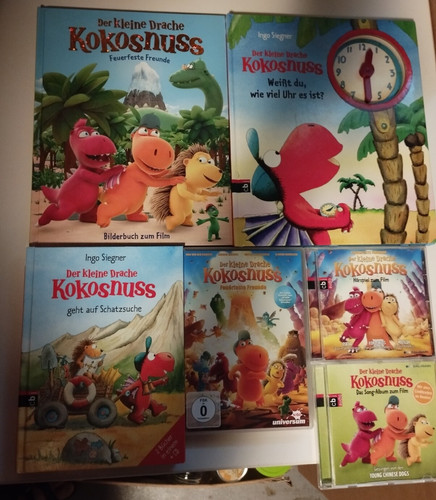 Drache kokosnuss paket bücher - drache,
