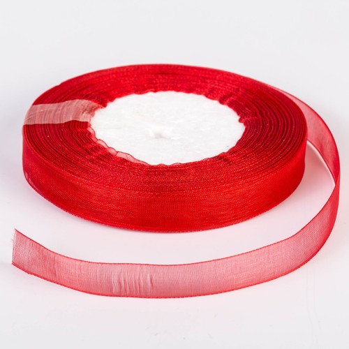 Geschenkband meter rot - 44,