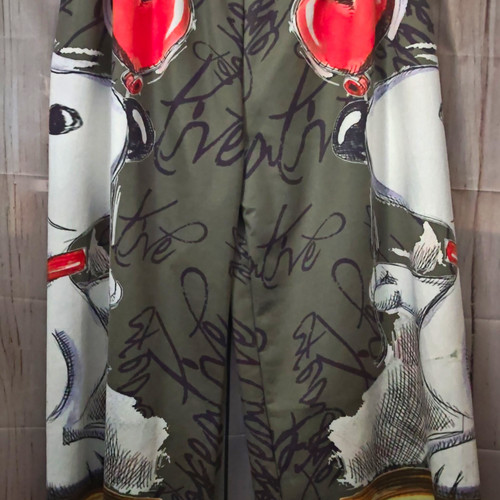 Damen hose mit weitem - hose,