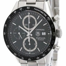 TAG Heuer Carrera Highland Scotland Chronograph Edelstahl gebraucht aus Japan