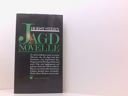 Jagdnovelle horst stern - horst,