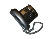 Panasonic KX-TCD535GM Telefon Analog grau silber                            **15