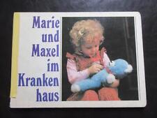 Marie und Maxel im Krankenhaus....mit Bauchschmerzen-DDR Foto-Bilderbuch-ab 4