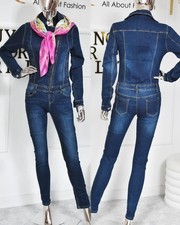 Damen Jeans Overall mit Skinny