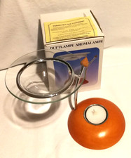 Duftlampe Aromalampe Holzfuß