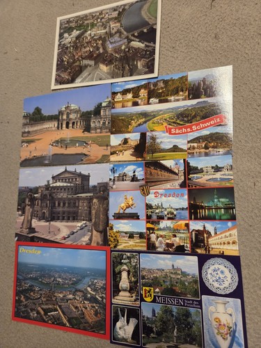 Vintage postkarten set - postkarten,