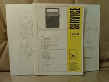 RFT R250-00 Stern Contura 2500 Service Anleitung mit Schaltplan