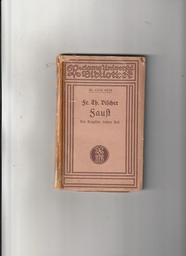 Sehr alte reclam 6208 - nr., 6208,6209