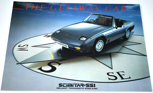 Reliant scimitar ss1 - scimitar, uk