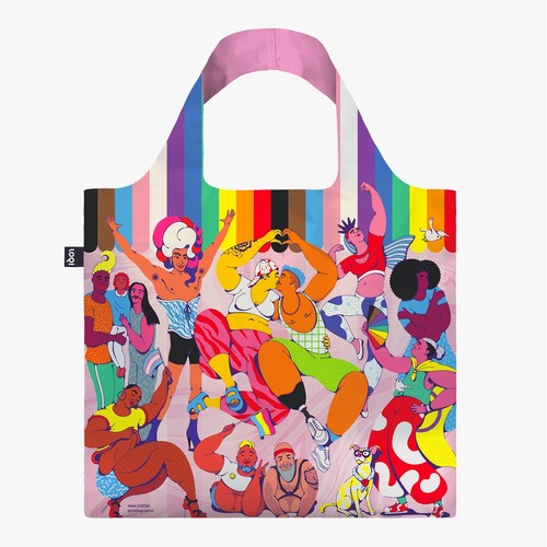 Regenbogen einkaufstasche - regenbogen,
