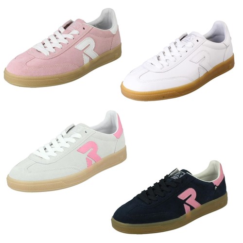 Ladies rieker suede - suede, leather