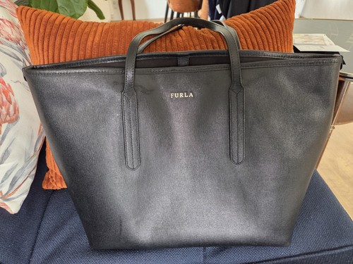 Schwarze furla handtasche - schwarze,