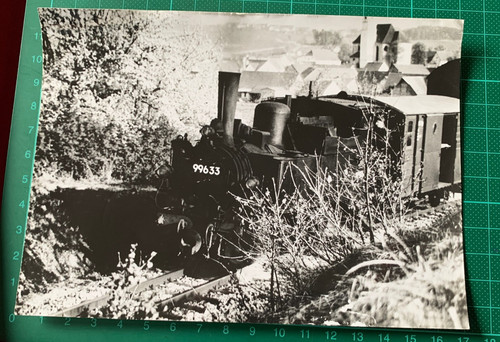 Foto dampflok 99633 kleinbahn - dampflok,