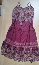 Gr. XL-2XL  Maxikleid Dunkelrot, super leicht und bequem