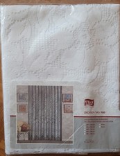 Gardine Jacquard Panel mit Fransen und Blumenmuster, TAC,  300x 150cm