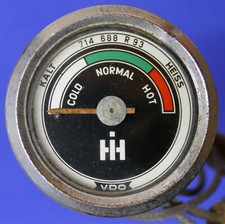 IHC Original Trecker Temperaturanzeige Motortemperatur Anzeige VDO 714 688 R93