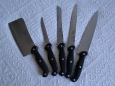 5 Messer Rosenbaum Solingen Edelstahl