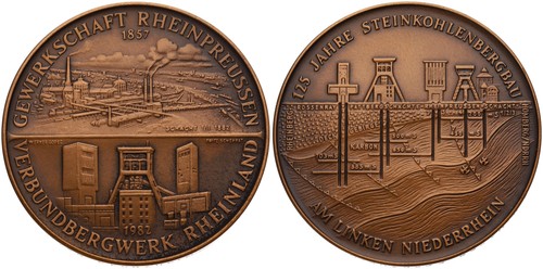 Medaille gewerkschaft - medaille,
