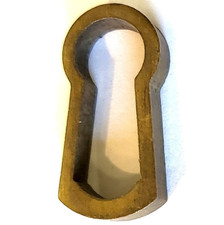 Messing gewinde rosette - messing,