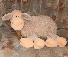 Nici 3D Kissen Kuscheltier Ziegenbock Goat Gustav TOP! SELTEN! 50 x 35 cm
