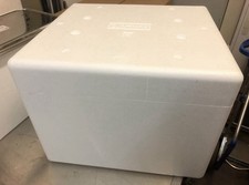 Weiße stabile Styroporbox Styroporkiste Thermobox XXL