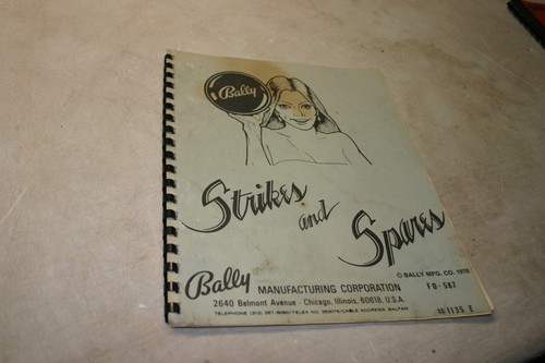 1978 bally strikes and spares - 1978,
