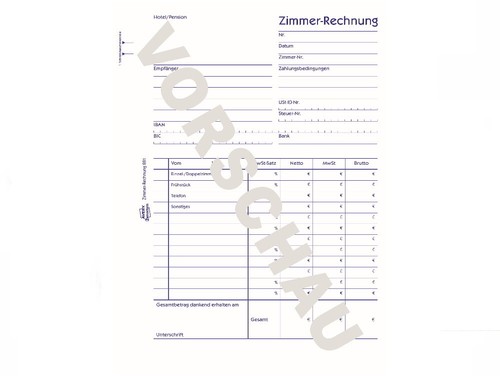 Zweckform zimmer rechnung - zweckform,