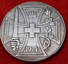 Medaille Wilhelm u.  Auguste Victoria  des Deutschen Volkes Kaiserpaar 1914