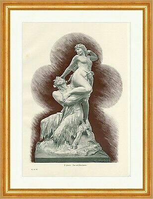 Hecht pan und bacchantin - f.,