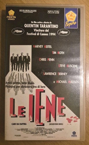 Vhs yene tarantino - yene, pal
