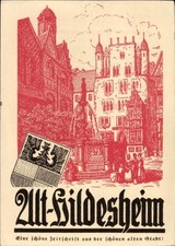 Wappen Ak Hildesheim in Niedersachsen, Zeitschrift Alt-Hildesheim,... - 10995508