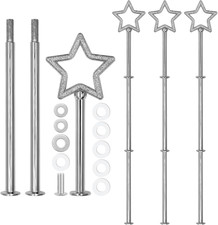 4 Stück Etageren Stangen Set