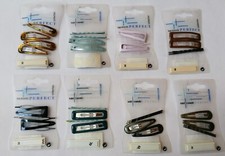 2/4 St hochwertige Haarspange Haarclip Haarklemme rechteckig oval schmal Auswahl