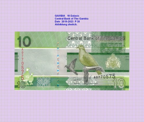 Gambia dalasis unc p 38 - dalasis,