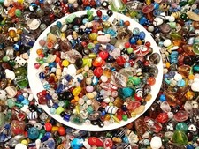 1kg Glasperlen Gemischte Bunte