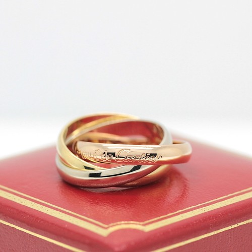 Cartier trinity tricolour 18kt - cartier,