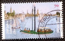 BRD 2016 MiNr. 3273 200 Jahre Dampfschiff "Die Weser"  ORTS-Stempel
