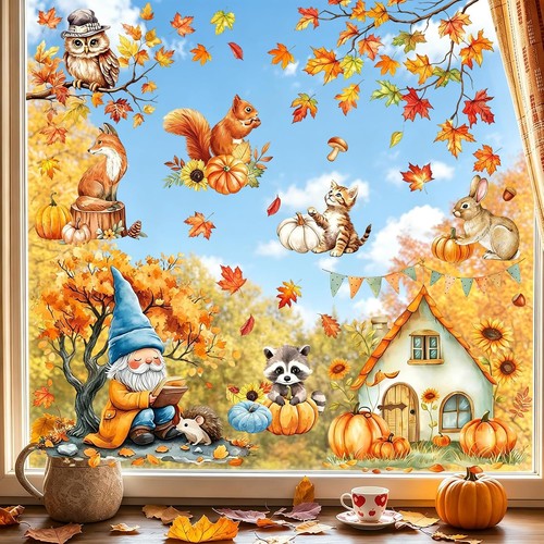 Fensterbilder herbst - fensterbilder,