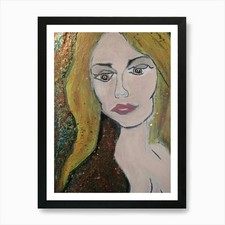 Sharon Tate Hollywood California Ar gerahmtes Wandbild Poster Leinwanddruck Bild