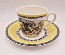 Villeroy & Boch Audun Ferme Kaffeetasse Tasse mit Untertasse Unterteller