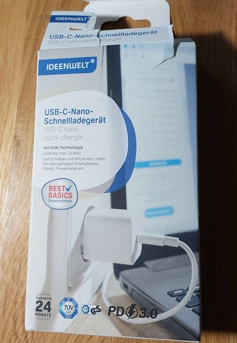 USB-C-Nano-Schnellladegerät