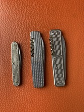 3 x GML Taschenmesser Messer Rarität DDR VEB Leegebruch Multitool