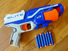 NERF N-Strike Elite Disruptor 6er Trommelmagazin Blaster (inkl. 7 Darts)